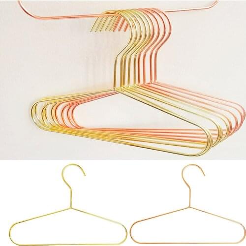 Gold Iron Clothes Coat Hanger Rack For Kids Children Pet Fashion 25.1x17.5cm