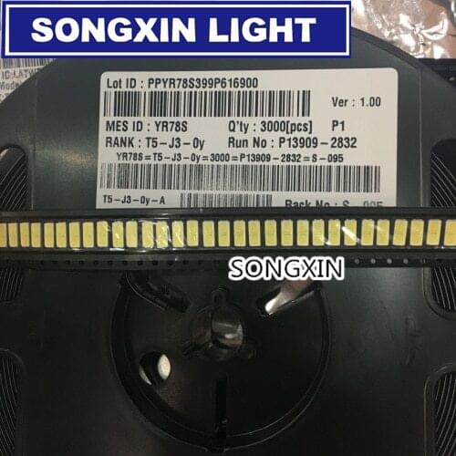 100pcs FOR LG Innotek LED LED Backlight 1W 7030 6V Cool white TV Application smd 7030 led cold white 100-110lm 7.0*3.0*0.8mm