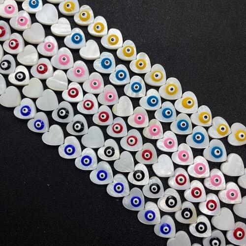 Natural Light Water Shell Beads Oval Beads for Jewelry Making Evil Eye Bracelet Necklace Bracelet Fashion Beads 8x18mm 22pcs
