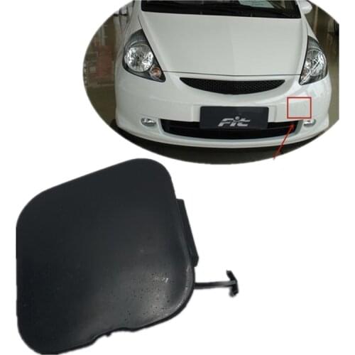 Soarhorse Car Front bumper towing hook eye cover trailer cap fit for Honda FIT JAZZ GD1 GD3 2005 2006 2007 2008