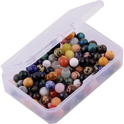 100x 8mm Spacer Beads Jewelry Making Loose Beads Findings Beading Crafts