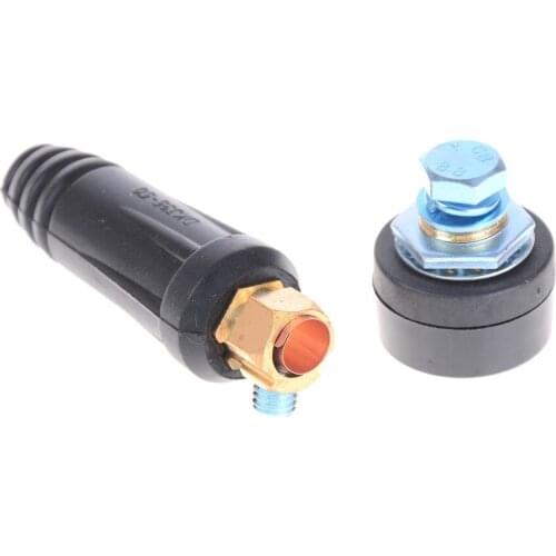 Quick Fitting Male + Female Cable Connector Plug Socket DKJ35-50 Welding Machine