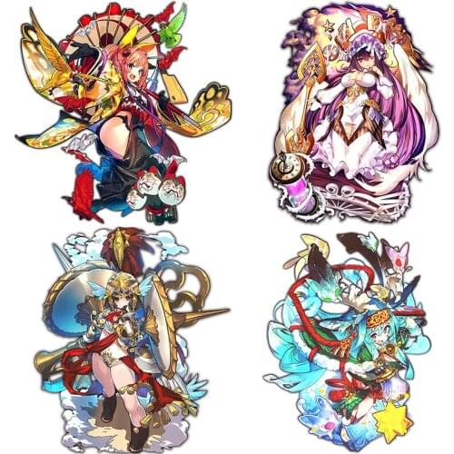 Three Ratels CYX12 Hot games Period Ghost Hunter Cool skills anime stickers home decoration accessories