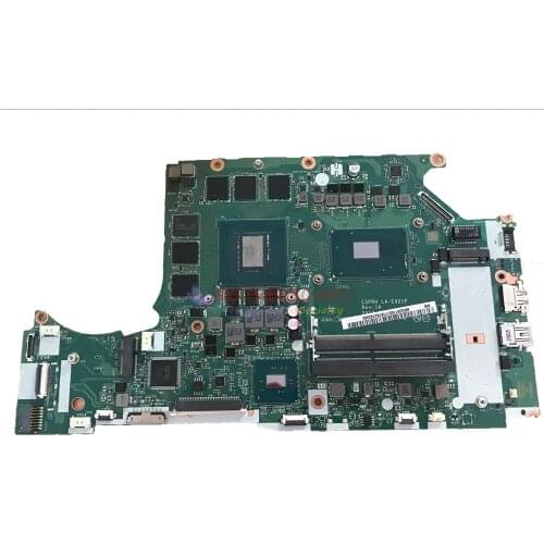 Vieruodis FOR Acer Predator Helios 300 G3-571 Laptop motherboard SR32Q I7-7700HQ CPU AND GTX 1060 DDR4 C5PRH LA-E921P NBQ2B11001
