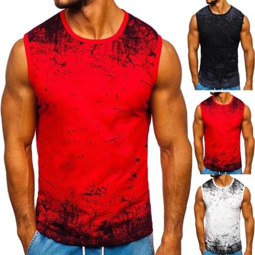 Summer Mens gym tank top Casual gym bodybuilding Vest men Slim Patchwork Sleeveless Sport Male Vest debardeur homme