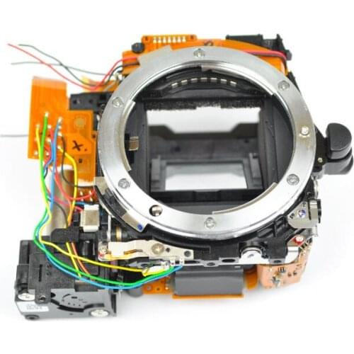 Original Mirror Box Main Body Framework with Shutter, Aperture unit,Reflective glass Diaphragm For Nikon D90 Camera Repair Part