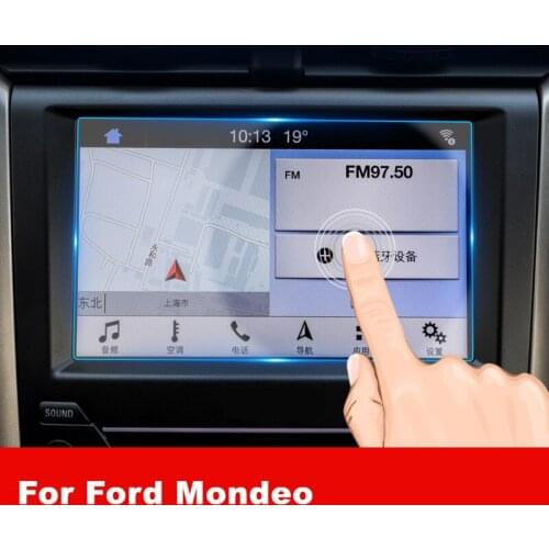 Car Interior LCD screen Film Tempered glass protective film Sticker For Ford Fusion Mondeo 2013-2019