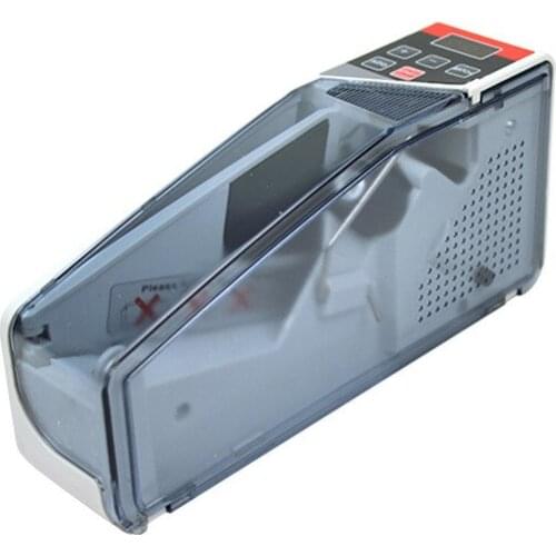 100-240V Handheld Money Counter Portable Bill Counting Machine Cash Banknote Currency V40 New