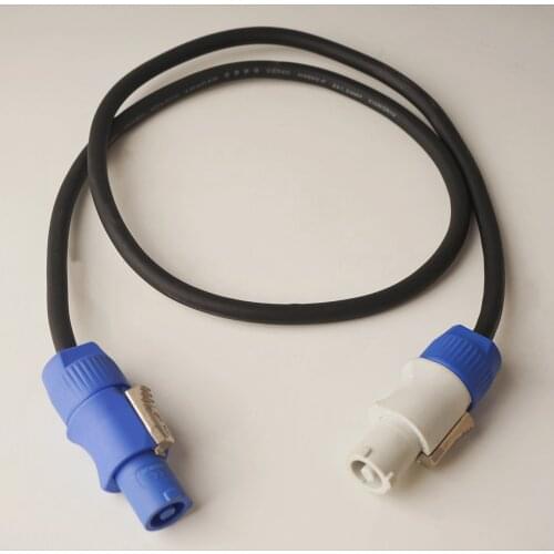 F&G - Power Socket, 3m / 2m Long, Combination, DMX Cable, DJ Disco Wedding Stage Lighting Accessories