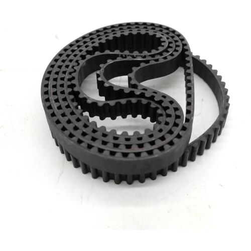 Closed-loop HTD3M Timing Belt, 162mm Length, 54 Teeth, 6mm Width, 162-HTD3M-6