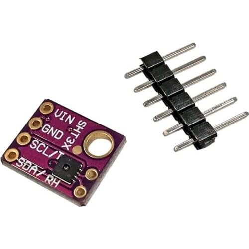 SHT30 Digital Output Temperature and Humidity Sensor Module IIC I2C Interface 3.3V GY-SHT30-D For Arduino
