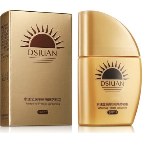 Facial Body Sunscreen Whitening Sun Cream Sunblock Skin Protective Cream Anti-Aging Oil-control Moisturizing SPF 15 Face Makeup