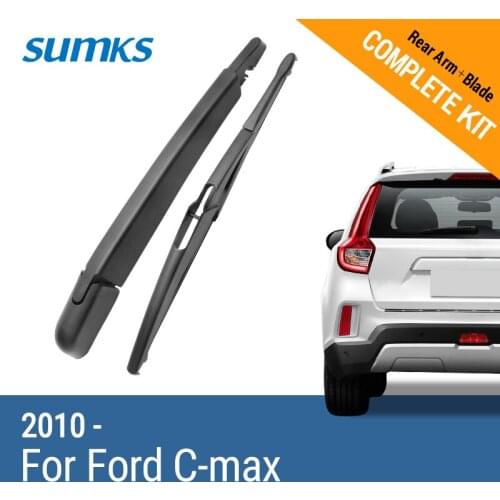 SUMKS Rear Wiper & Arm for Ford C-max 2010 2011 2012 2013 2014 2015 2016 2017