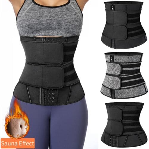 Waist Trainer Neoprene Body Shaper Women Slimming Sheath Belly Reducing Shaper Tummy Sweat Shapewear Workout Trimmer Belt Corset