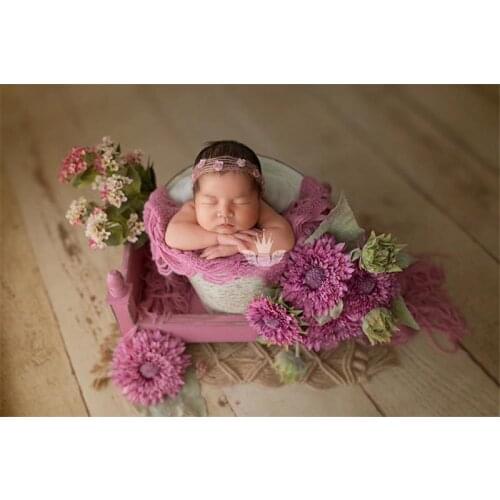 Jane Z Ann Handmade knitted tassel cloth diamond carpet baby photo studio shoot props basekt filler wraps 33x160cm