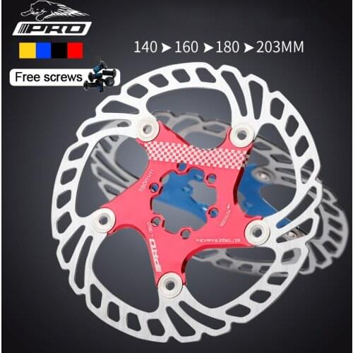 Bicycle Hydraulic Brakes Rotor 140/160/180/203mm Road Mountain Bike Disc Brake Rotor Heat Dissipation Floating Rotors MTB Part