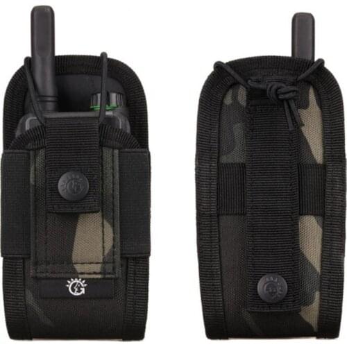 Military Airsoft Tactical Molle Radio Pouch Walkie Talkie Wasit Bag Holder Pocket Bag Army Shooting Hunting Magazine Mag Pouch