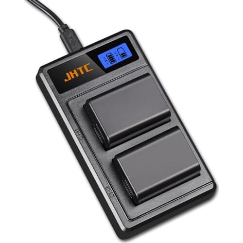 JHTC NP-FW50 Battery NPFW50 Charger for Sony Alpha a3000 a5000 a6000 A6100 a6500 a6300 ILCE-7RM2 RX10M2 Camera 1080mAh