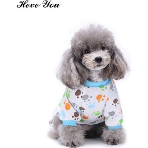 Heve You Clothes Pet Hoodie Coat for Small Dogs Dog Jumpsuit Chihuahua Pajamas Cat Super Soft Warm Puppy Dog Costume