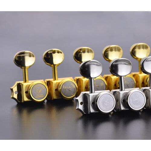 【Made in Taiwan】1 Set GuitarFamily Kluson Vintage Locking Guitar Machine Heads Tuners