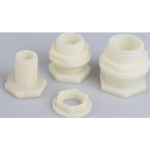 1pc ABS ID 20mm 25mm 32mm Fish Connector Tank Drain Pipe Accessories Aquarium Joints Water Pipe Fittings 1/2 inch 3/4" Drainage