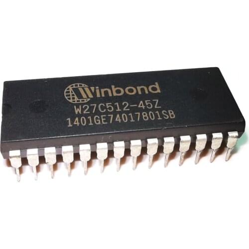 10PCS W27C512 W27C512-45Z W27C512-45 27C512 DIP28