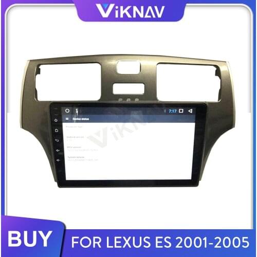 2 Din Car Radio for Lexus ES 2001-2005 Android Auto Stereo Receiver Multimedia Player GPS Navigation Head Unit Tape Recorder