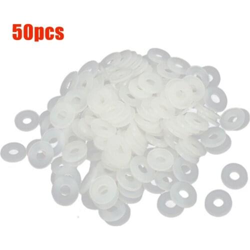White Plastic Nylon Washer Flat Spacer Seals Washer Gasket Ring M3 M2 M2.5 M3 M3.5 M4 M5 M5.8 M6 M8 M10 M12 M14 M16 M18 M20