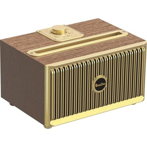 OneDer V6 Bluetooth Wireless Speaker Waterproof Subwoofer Smart Portable Speaker Phone Stand