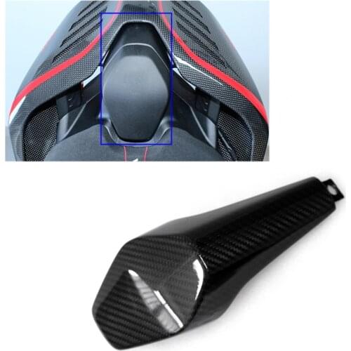 For Ducati Panigale V4 V4S 2018 2019 2020 100% 3K Carbon Fiber Motorcycle Rear Seat Cover