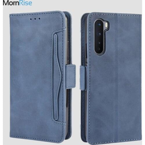 Wallet Cases For OnePlus Nord Case Magnetic Closure Book Flip Cover For One Plus 1+ Nord Leather Card Photo Holder Phone Bags