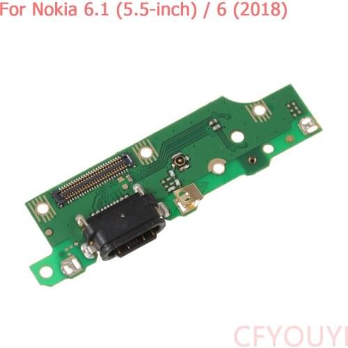 For Nokia 6.1 (5.5-inch) / 6 2018 USB Charging Port Dock Connector Board Flex Cable Part