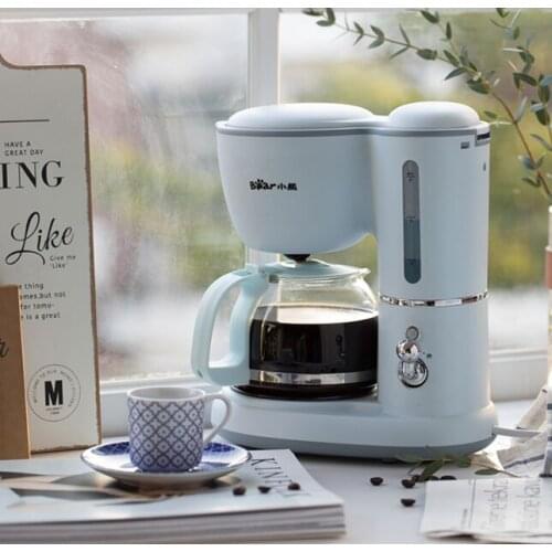 Domestic tea funnel type small dual purpose American automatic coffee machine J03