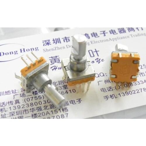 Granville EC11 encoders with switch 30 is positioned number 15 pulse pressing shaft length 15mm stroke 1.5MM
