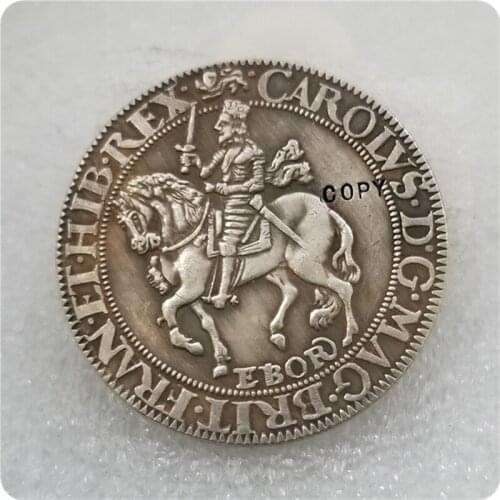 1643-1644 England 1/2 Crown - Charles I COPY COIN