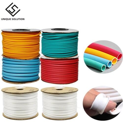 Free shipping PVC tube PVC sleeve for tube printer red yellow wire marking machine cable ID printer electronic lettering machine