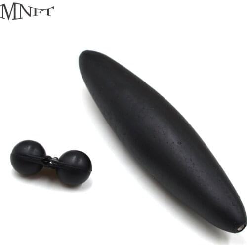 MNFT 1Set 20g/30g Buoyancy EVA Inline Bobber Float Fishing Double Rattle Sea River Float Fishing Tackle Catfish Stabiliser Float