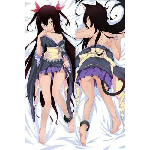New Japanese Sexy Girl Anime To Love Ru Darkness Nemesis Throw Otaku Dakimakura Gifts Bedding Hugging Body Pillow Case 150x50 CM