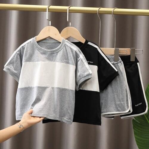 Children Clothing Kids Clothes For Boys Clothing Sets 2021 Summer Toddler Boys Clothes Set Outfits Boys Sport Suit 2-8Year