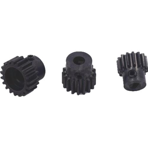 RC Cars Heavy Duty Hardened Steel Spur Motor Gear 15T 17T 19T For Slash 4x4 Stampede 4x4 Trxxas 1/10 SUMMIT E-REVO