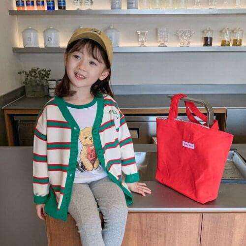 Sweater Girls Cute Lovely Spring Autumn CN Viscose Casual Children O-Neck Fashion