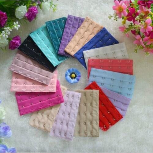 3 pcs/lot 3x5 Eyes and Hooks Brassiere Extenders Woman Lingerie Accessories Bra Extenders