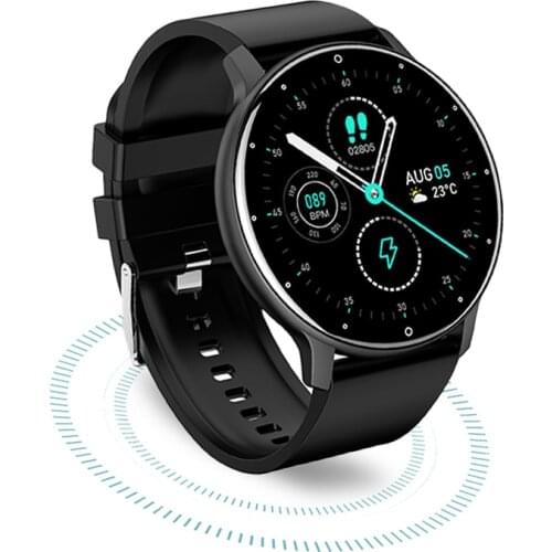 New Women Smart Watch Men Fashion Full Touch Screen Sport Fitness Watch IP67 Waterproof Bluetooth For Android IOS Smartwatch