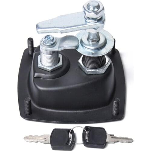 Recessed Folding T Lock Handle for Trailer Toolbox Accessories Lock Kit T-Type Toolbox Locks Automobile Parts