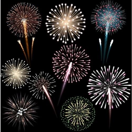 ZhuoAng Various Beautiful Firework Clear Stamps For DIY Scrapbooking/Card Making/Album Decorative Silicone Stamp Crafts