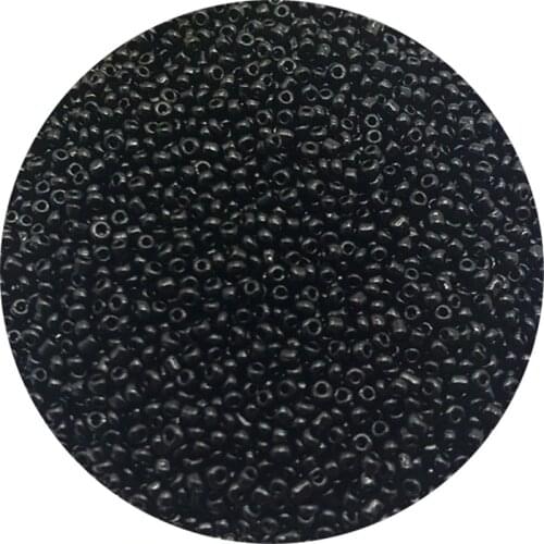 1000pcs/Lot 2mm Charm Czech Glass Seed Beads DIY Bracelet Necklace Beads For Jewelry Making Accessories #01 Black