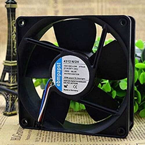 4312N/2H 12V 375MA 4.5w 12032 12cm Fan 6months Warranty