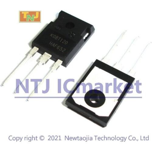 5 PCS IKW08T120 K08T120 TO-247 IKW08T120K08T120 N-CHANNEL POWER TUBE IGBT TRANSISTOR