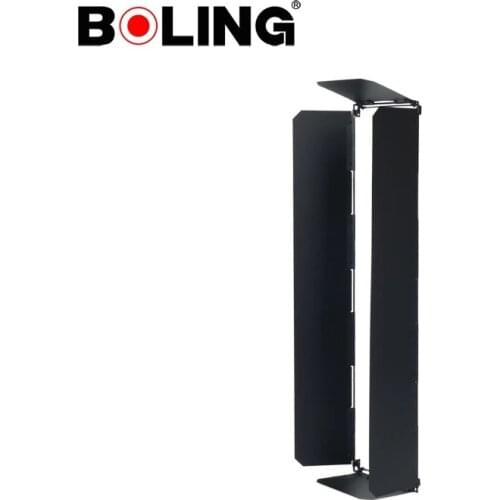 BOLING BL-2280SY Black Four Leaf LED Panel Barndoor For Photography Studio Flash Light BL-2280P BL-2280PB BL2280P BL2280PB