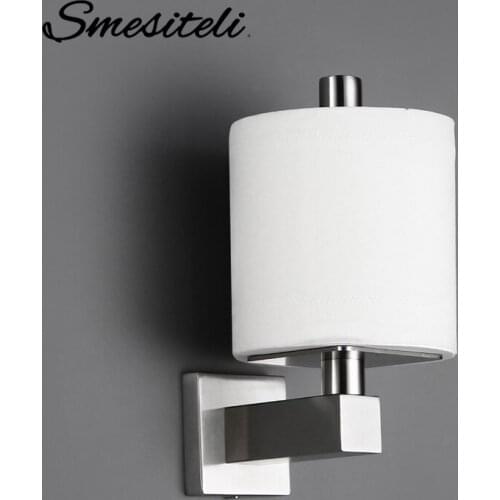 Smesiteli Bathroom Stainless Steel Paper Towel Holder Erected Hanging Kitchen Cloth Roll Toilet Paper Holder With Coverplinth